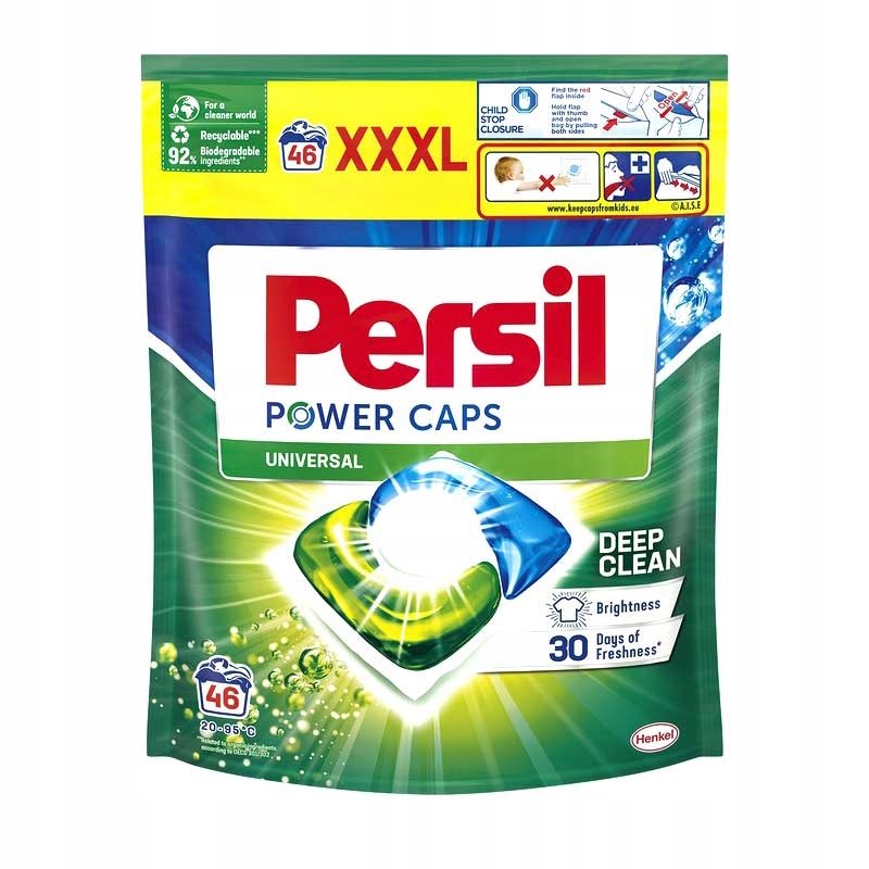 Persil Power Caps Kapsułki do prania uniwersalne 46 szt.