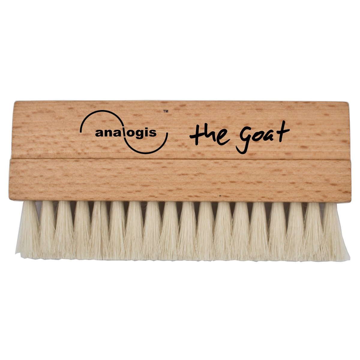 Analogis Brush 4 the Goat - Szczotka z naturalnego włosia do czyszczenia płyt winylowych