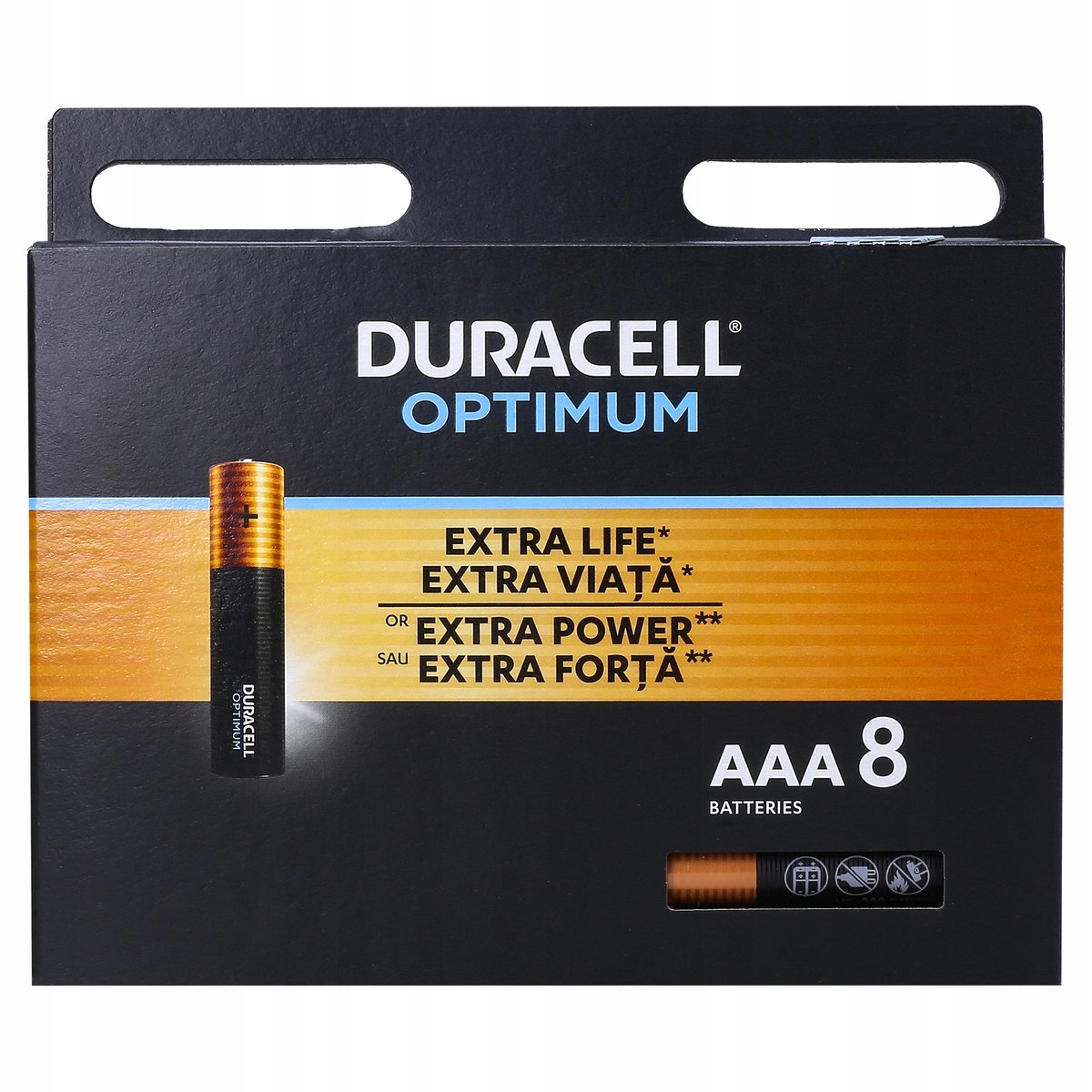 Duracell TURBOMAX BATERIE AAA 8 SZT 5000394120341