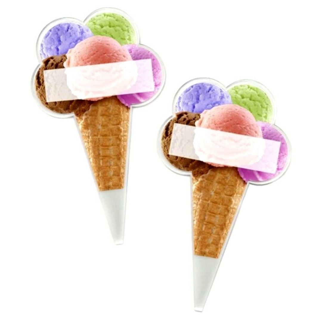 Cenówki Do Lodów Pcv - 10 Sztuk - Z Atestem!