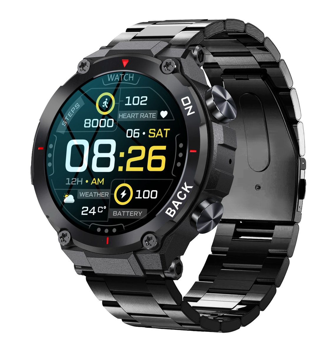 Фото - Смарт годинник Gravity SMARTWATCH MĘSKI  GT8-2 - z GPS  (sg017b)