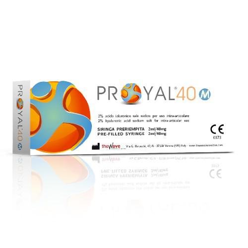 SASPHARMA PROYAL 40 M, 2% żel dostawowy, 1 ampułko-strzykawka (40mg/2ml)