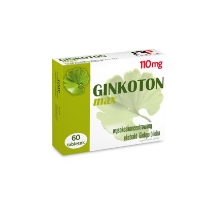 Fortis Pharmaceuticals K Ginkoton Max 60 szt.