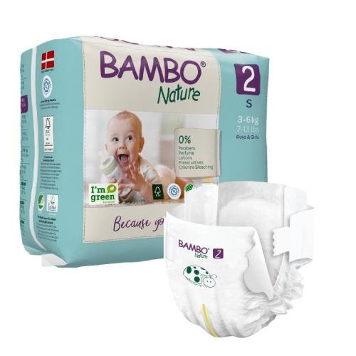 Bambo Nature Pielucho majtki 2 30 szt. 3 6 kg