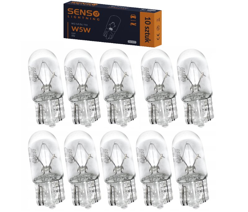 Senso W5W 12V 5W X10Sztuk