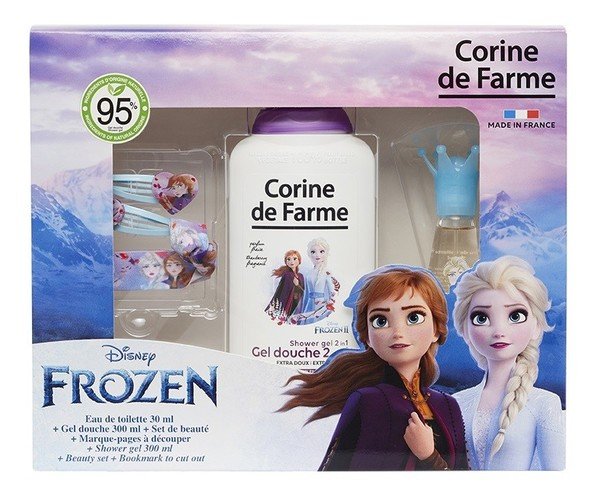 Corine De Farme Disney, Zestaw prezentowy dla dziewczynek, Frozen, 4 szt.