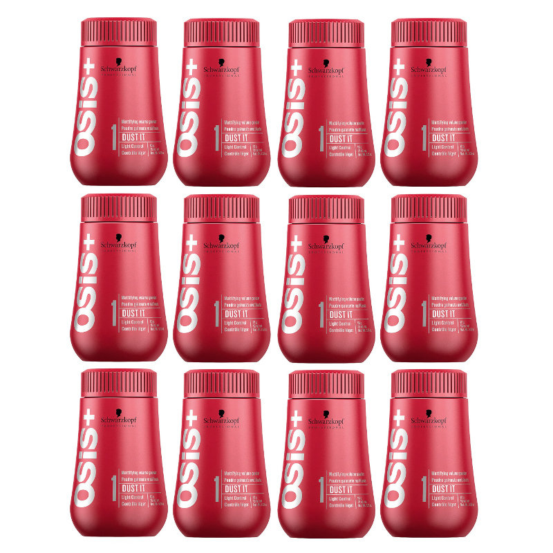 Schwarzkopf, Osis Dust It, Zestaw Puder zwiększający objętość włosów, 12x10g