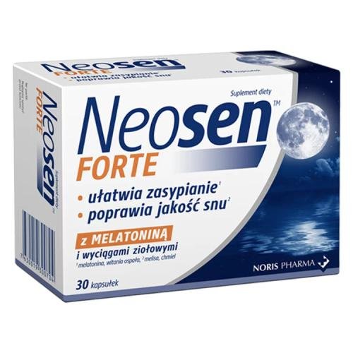 NORIS PHARMA Neosen Forte x 30 kaps + przyłbica ochronna na twarz GRATIS!