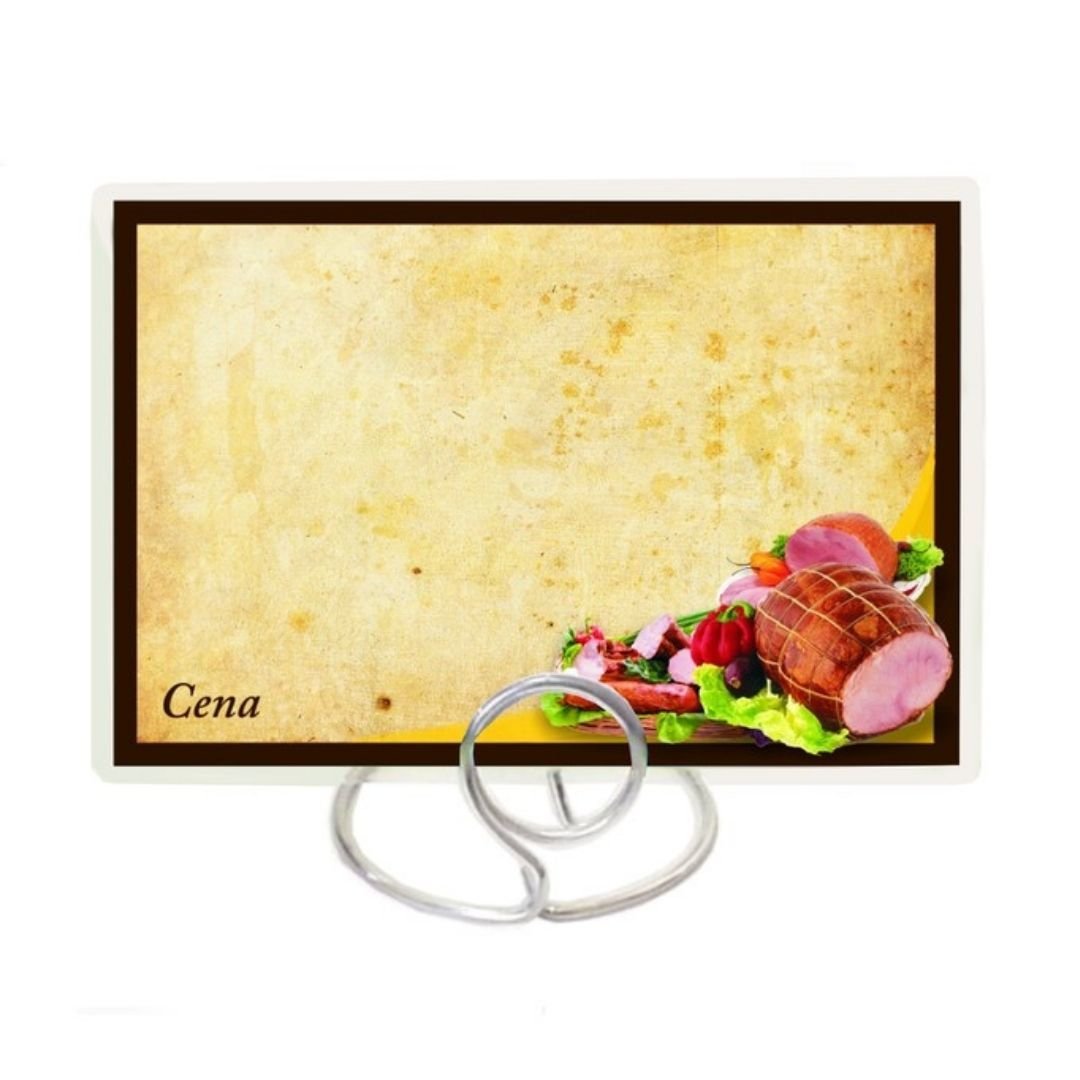 Cenówki Laminowane 65X95 - Mięso, Wędliny 50Szt.