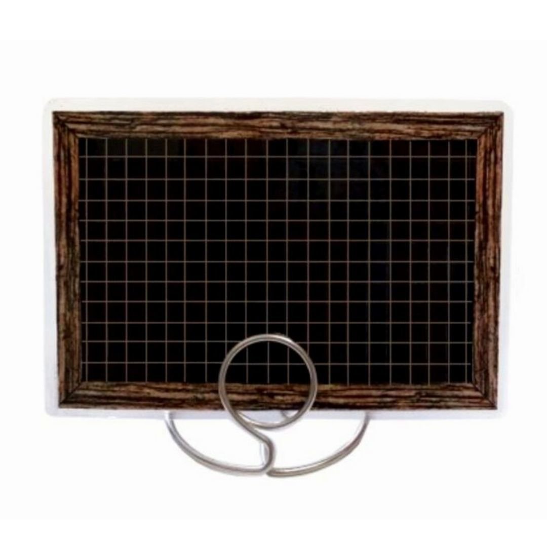 Cenówki Laminowane Czarne 65X95 - Kratka I Ramka 50 Szt.
