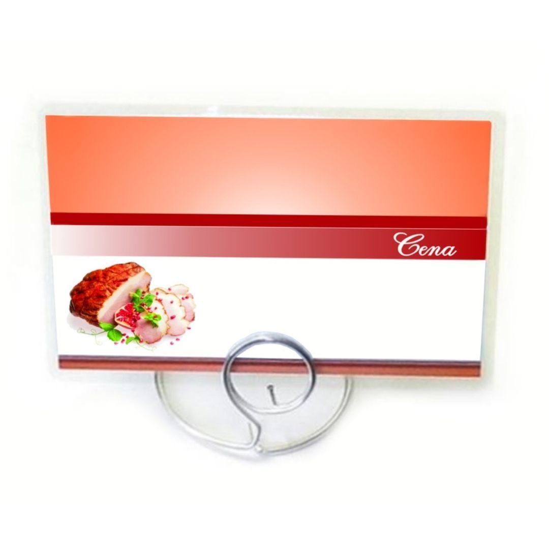 Cenówki Laminowane 65X95 - Sklep Mięsny 50 Szt.