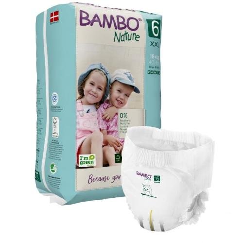 Bambo Nature Pielucho majtki 6 18 szt. 18 + kg