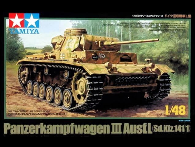 Tamiya Niemiecki czołg średni PzKpfw. III Ausf.L 32524