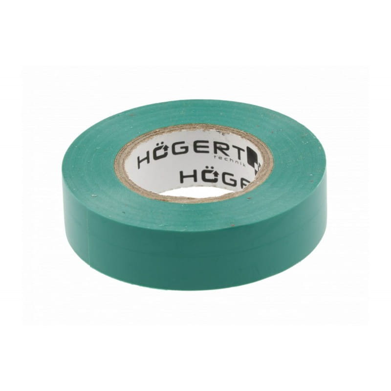 Ht1P284 Taśma Izolacyjna Pvc Zielona Elektr Hogert Högert Technik Ht1P284 5902801010699