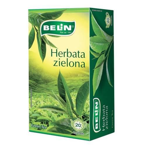 Belin Herbata ekspresowa zielona 20t
