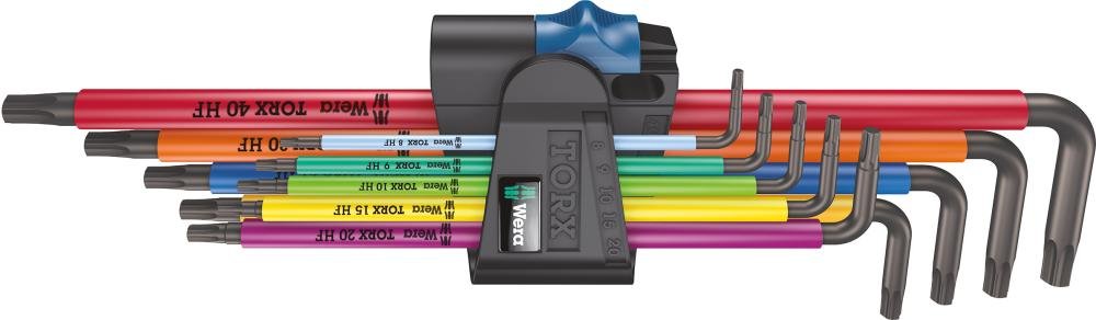 Wera klucz kątowy zestaw 967/9 TX XL Multicolour HF 1 śrubokręt (5024470001)