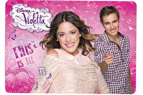 Podkład Podkładka Na Biurko  Disney Violetta Libres Podkład Laminowany 5903235280214