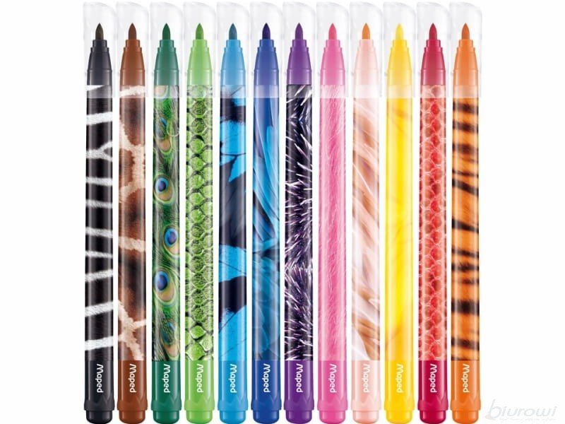 Pisaki Flamastry Colorpeps 15Szt Jungle Maped