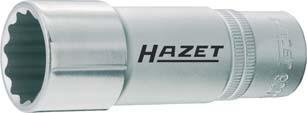 Hazet Nasadka 1/2 12.5 mm) 900TZ-22 zewnętrzny sześciokąt 22 mm Długość netto 85 mm