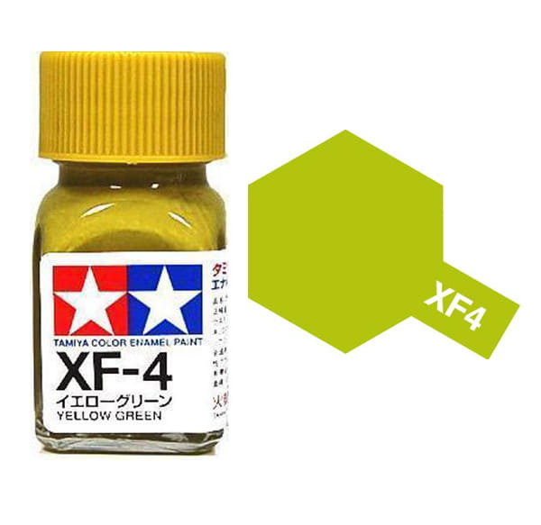 Tamiya Enamel 80304 Xf-4 Yellow Green 10Ml