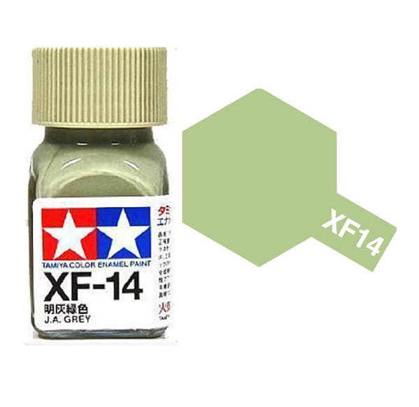 Tamiya Enamel 80314 Xf-14 J.A. Grey 10Ml