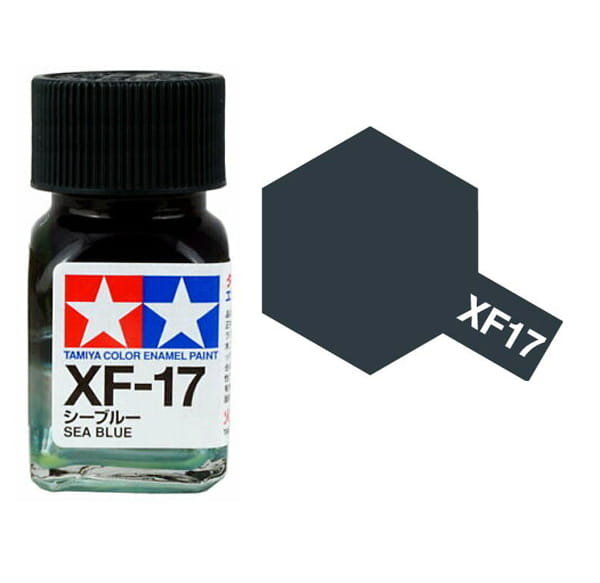 Tamiya Enamel 80317 Xf-17 Sea Blue 10Ml