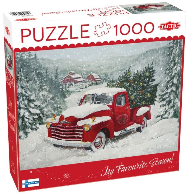 Puzzle, Christmas Tree Truck 1000 el.