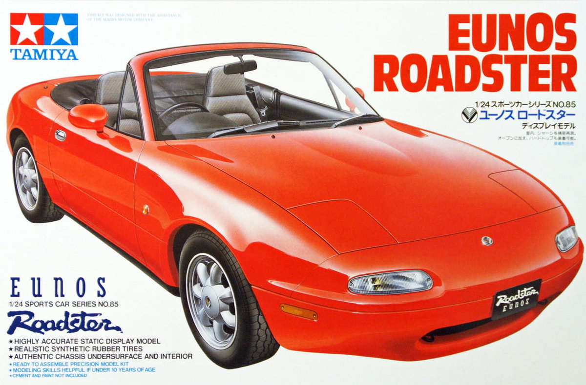 Zdjęcia - Model do sklejania (modelarstwo) TAMIYA Samochód Mazda Eunos Roadster  24085 (MX-5)