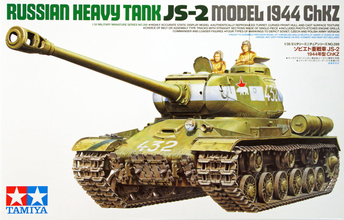 Tamiya Russian Heavy Tan k JS-2 MT-35289