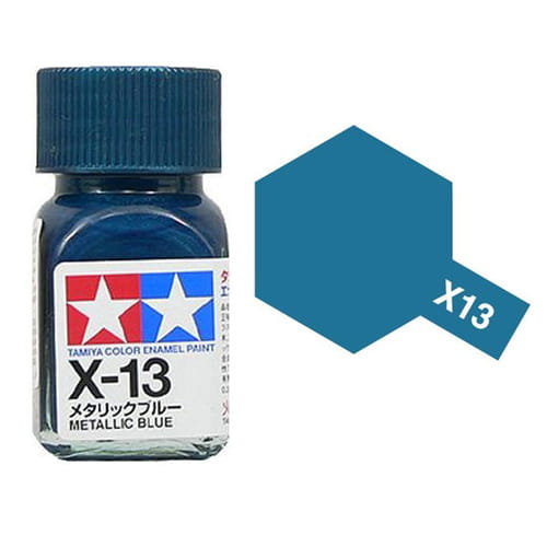 Tamiya Enamel 80013 X-13 Metallic Blue 10Ml