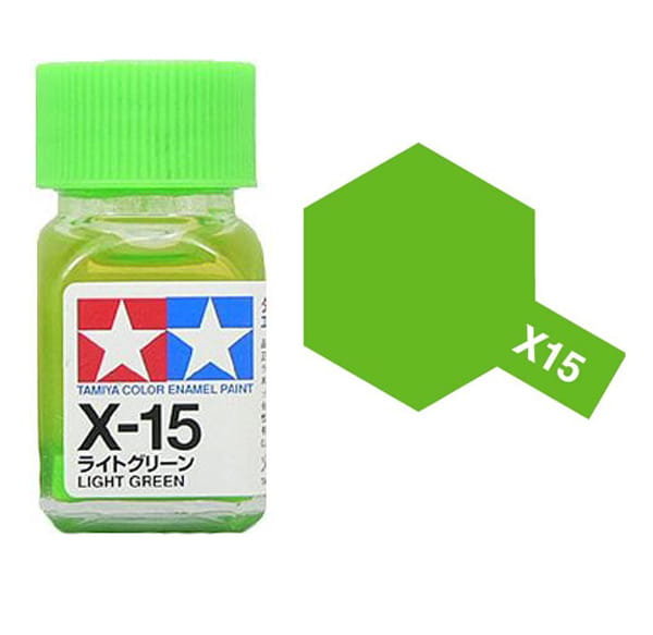 Tamiya Enamel 80015 X-15 Light Green 10Ml
