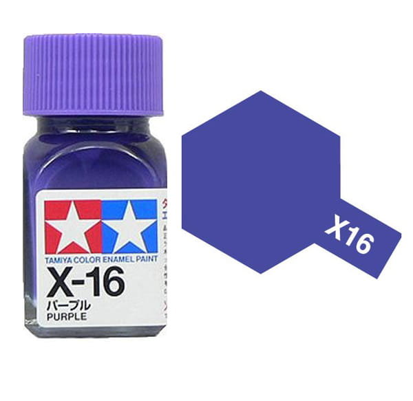 Tamiya Enamel 80016 X-16 Purple 10Ml