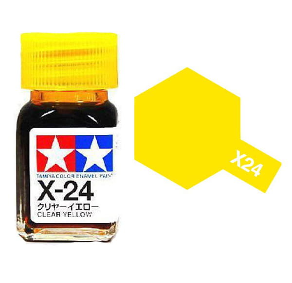 Tamiya Enamel 80024 X-24 Clear Yellow 10Ml