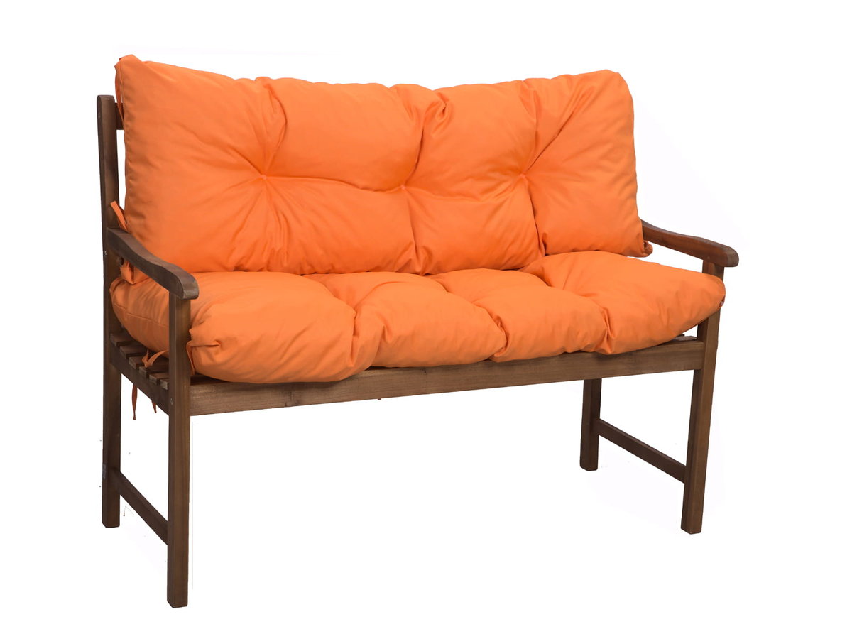 Zestaw Poduszek Na Ławkę Ogrodową I/ Lub Huśtawkę Ogrodową: 120X50cm. (Siedzisko) + 120X40cm. (Oparcie)/ Wodoodporne Pikowane Poduszki Ogrodowe, Kol..