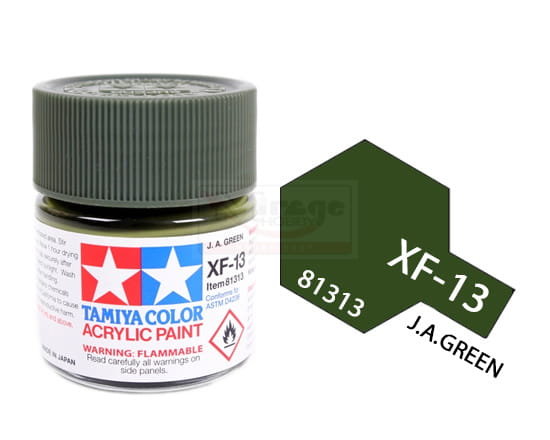 Tamiya Acrylic 81313 Xf-13 J.A. Green 23Ml [Matt]
