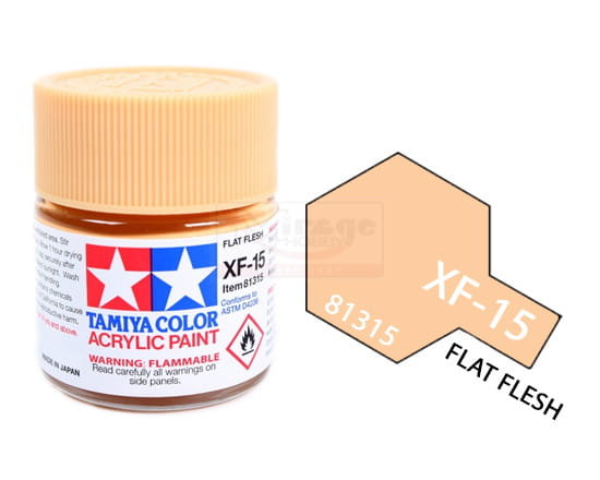 Tamiya Acrylic 81315 Xf-15 Flat Flesh 23Ml [Matt]