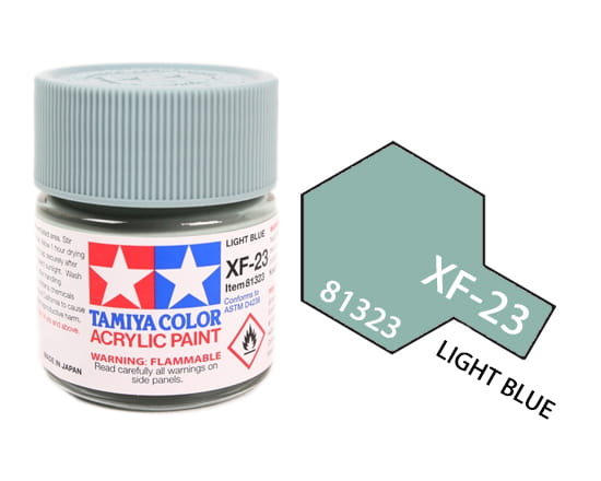 Tamiya Acrylic 81323 Xf-23 Light Blue 23Ml [Matt]