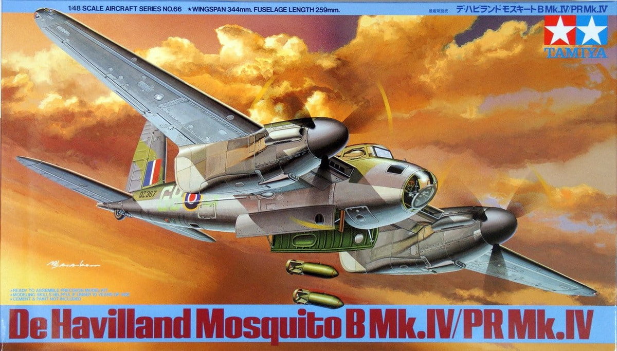 TAMIYA Tamiya 1/48 de Havilland MOSQUITO B mk.iv/pr MK.IV (japan import)