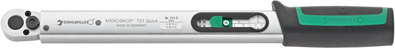 Klucz Dynamometryczny 6-50Nm (5-36 Ft.Lb) Z Grzechotką 3/8
