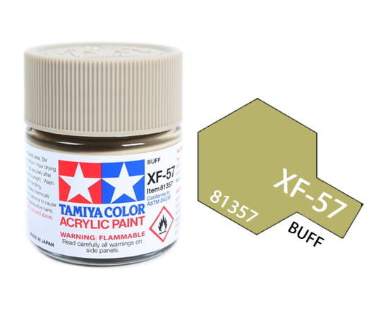 Tamiya Acrylic 81357 Xf-57 Buff 23Ml [Matt]