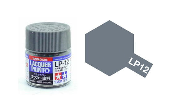 Tamiya 82112 Lp-12 Ijn Gray (Kure Arsenal) [Matt] (Lacquer) 10Ml