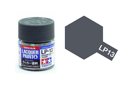 Tamiya 82113 Lp-13 Ijn Gray (Sasebo Arsenal) [Matt] (Lacquer) 10Ml