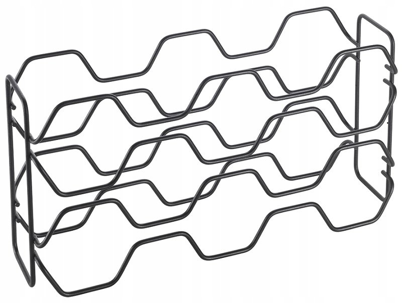 Stojak Na Wino Wodę 10 Butelek Półka Na Blat Swiss