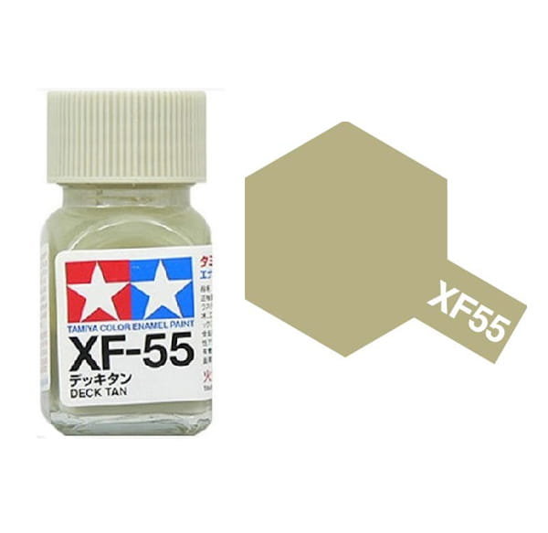 Tamiya Enamel 80355 Xf-55 Deck Tan 10Ml