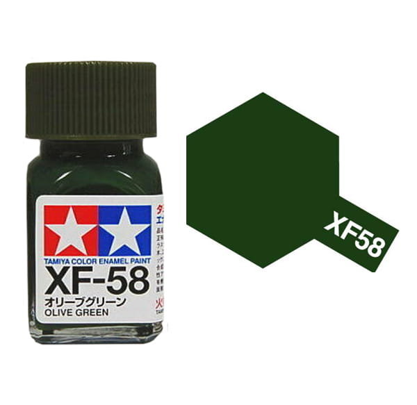 Tamiya Enamel 80358 Xf-58 Olive Green 10Ml