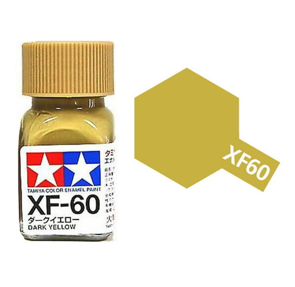 Tamiya Enamel 80360 Xf-60 Dark Yellow 10Ml