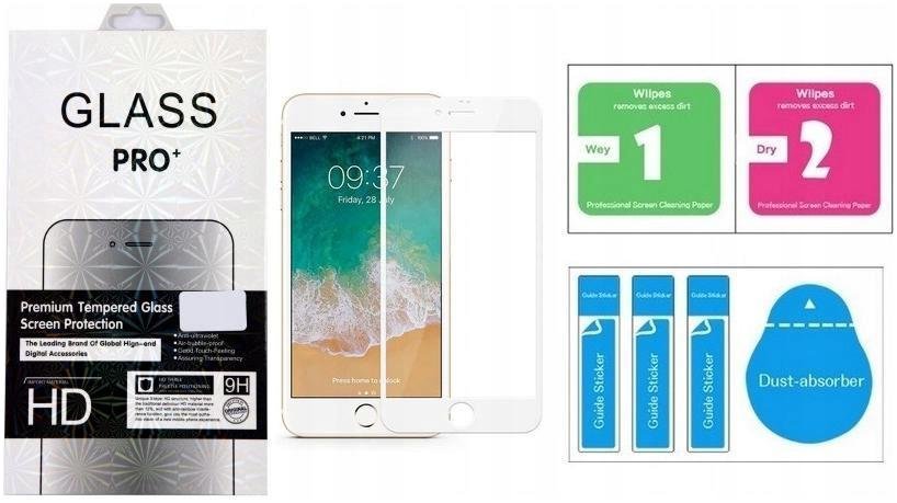 Szkło Hartowane Cały Ekran Do Iphone 7 8 Se 2020