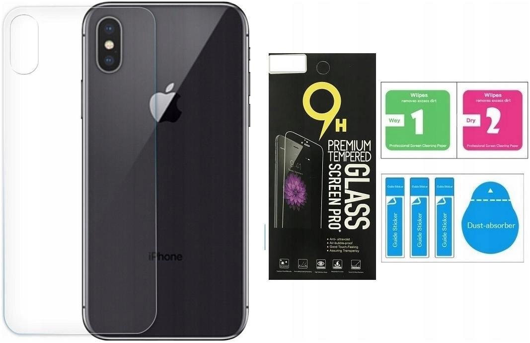 Szkło Hartowane Na Tył Plecy Do Iphone Xs Max Box