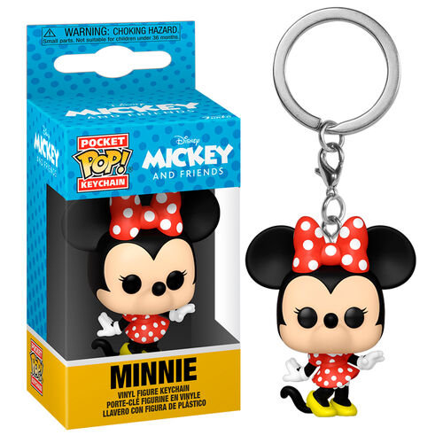 Funko Pocket POP! Keychain, breloczek, Mickey And Friends, Minnie Mouse