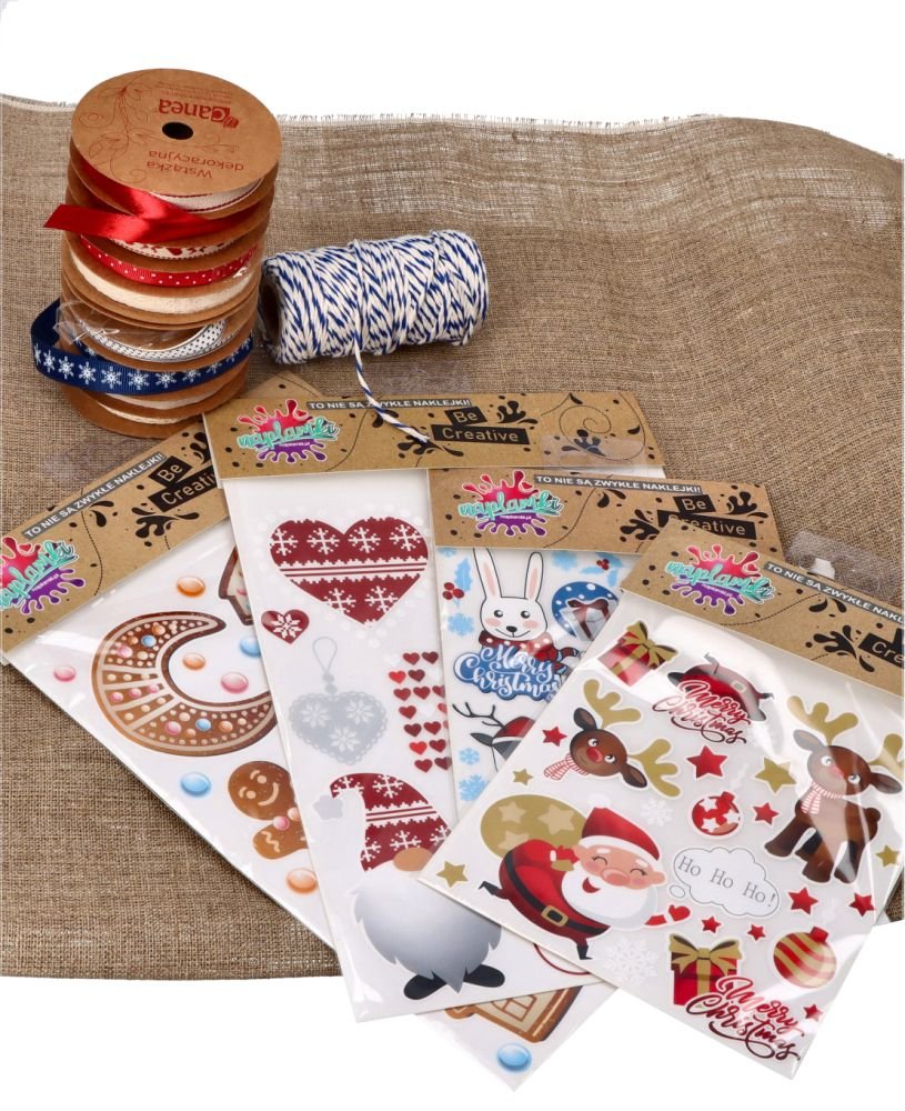 Naplamki Zimowy Bałwanek Mały Arkusz